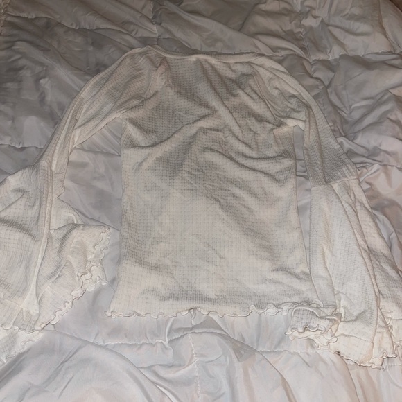 Alterd state white flow sleeve top XS - Picture 2 of 8